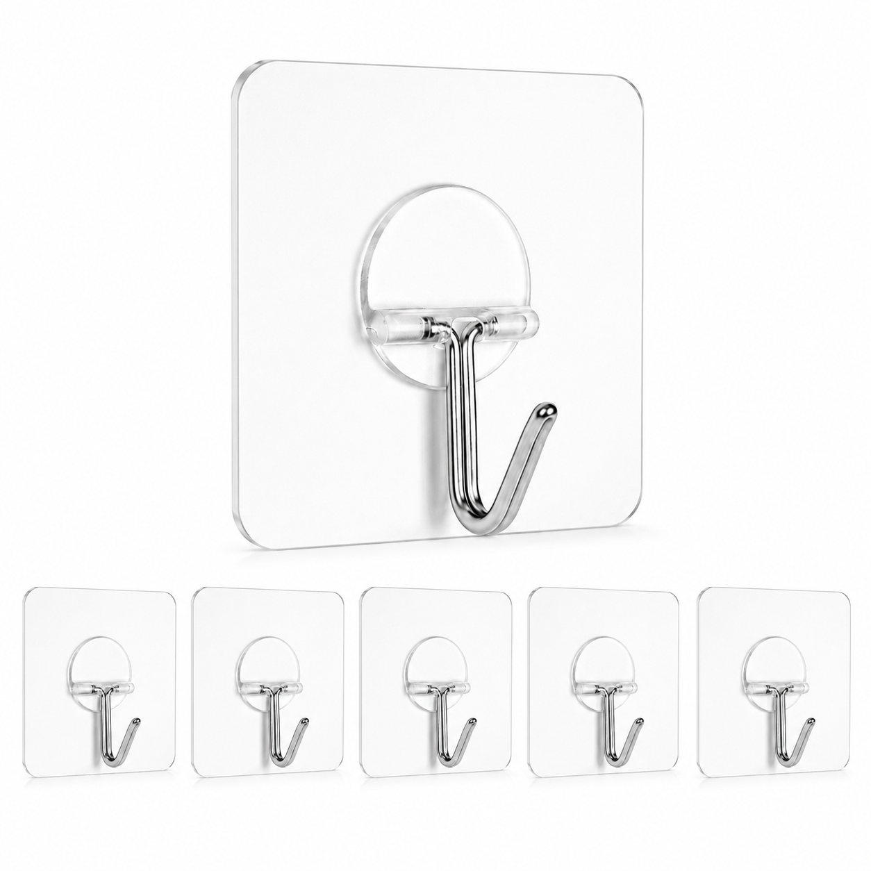 12 Pcs Heavy Duty Self Adhesive Wall Hooks